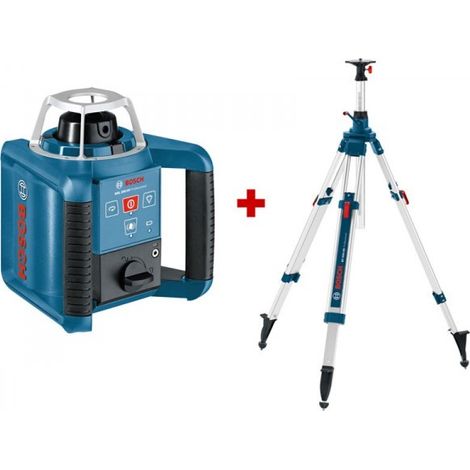 Packungsinhalt: BOSCH GRL 300 HV Automatischer Rotationslaser + Stativ 2.95M BT300 - 061599403X