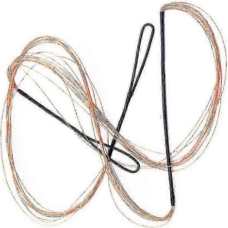 Corde d'arc pratique à tirage droit 25-26 1pc, outil de chasse (chocolat) (1/3)