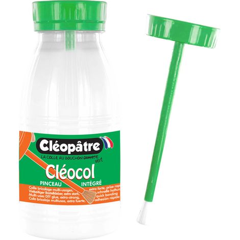 Colle Cléocol Avec Pinceau Intégré 250 G Colle Cléocol Avec Pinceau Intégré 250 G - Cleopatre