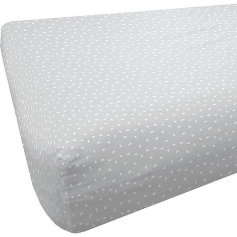 Drap housse - COTE DECO - Pompier Pirate - 100% coton bio - 90x190 cm - Certifié GOTS & OEKO-TEX