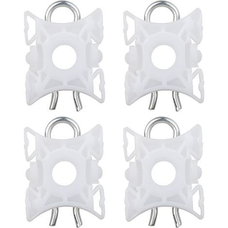 4x Clips Reparation regulateur Leve-vitres Slider Pinces Compatible avec BMW E32 E34 E36 E90 E92 E93 Z1 Z3 Z4 51321938884 Compatible avec Volvo V70 XC70 XC9 (1/5)