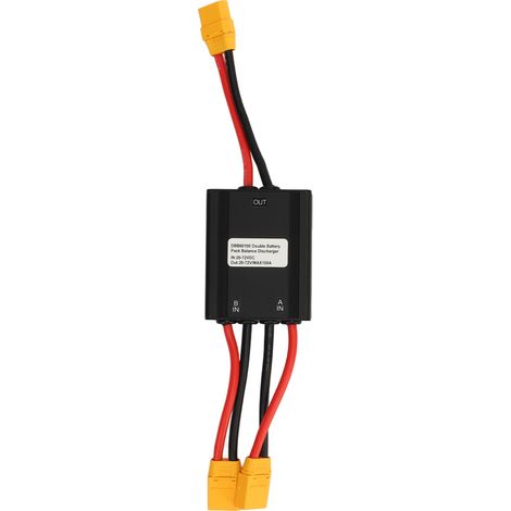 Convertisseur de décharge double batterie 100A pour vélo électrique, module parallèle 20V à 72V adaptateur de remplacement. (1/5)