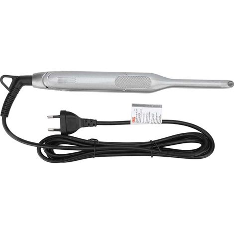 Fer à lisser électrique portable unisexe avec température réglable, lisseur et boucleur, 100-240V prise européenne. (1/5)