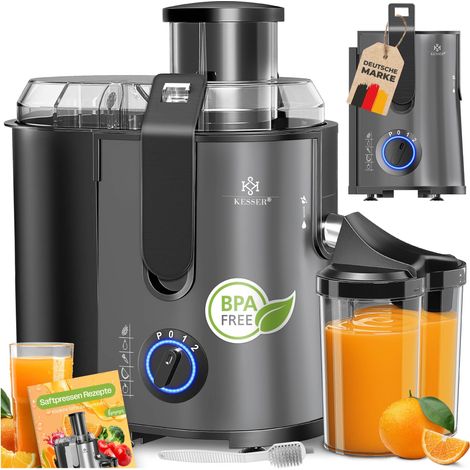 KESSER® Centrifuga 1100 W, 3 velocità - acciaio inox / grigio scuro (1/5)