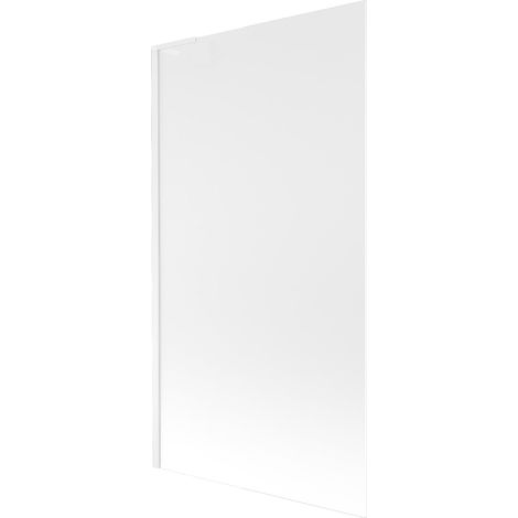 Mexen Next L paratia per vasca da bagno a 1 anta 100 x 150 cm, smerigliata, bianca - 895-100-000-03-30-20 (1/5)