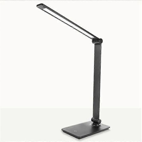 Lampe de bureau Lepro, lampe de table LED, 550 lm, 3 couleurs et 5 niveaux de luminosité réglables, lumière du jour 3000K-6500K, lampe de chevet, lampe de lecture, protection des yeux (1/5)