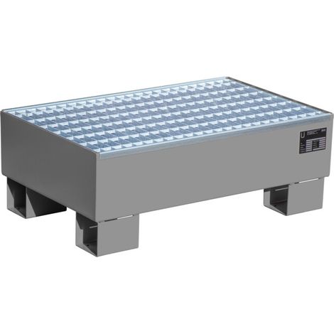 Bauer Südlohn Bac de récupération AW 60-1/M, peint, gris souris (1/2)