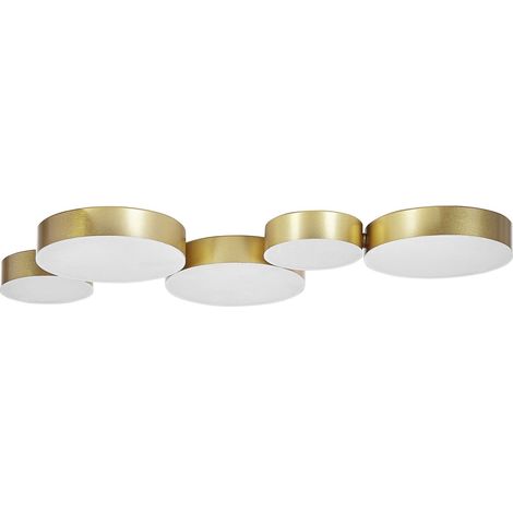 LED Deckenlampe LUGA Metall Gold (1/5)