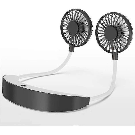 Nackenventilator, 5200 mAh extra große Kapazität, USB-C wiederaufladbar, Freisprechfunktion (1/5)