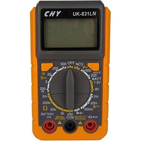 UK-831LN LCD-Digitalmultimeter-Tester mit Strommessspitzen (1/3)