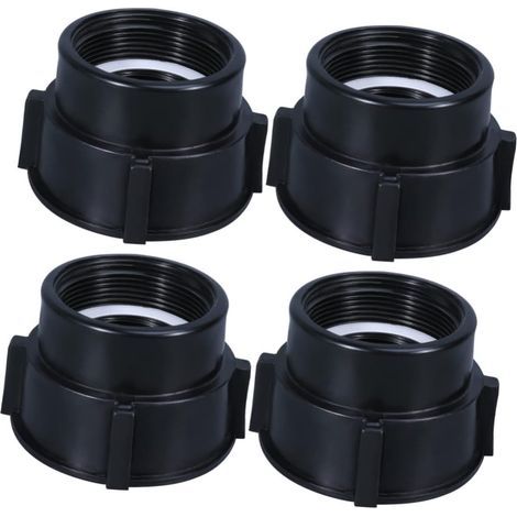 4 Pièces Tonne Valve Fourre-Tout Robuste Tuyau Robuste Sac Fourre-Tout Robuste Vannes De Réservoir D'Eau Adaptateur De Réservoir Ibc Tonne Adaptateur De Valve De Baril Filament (1/5)