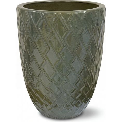 Vaso ZEUS 42x54cm verde crema