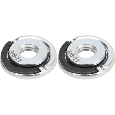 2 Pcs Écrou Flange 5/8‑11 Déverrouillage Rapide Pour Meuleuse Polisseuse (1/5)