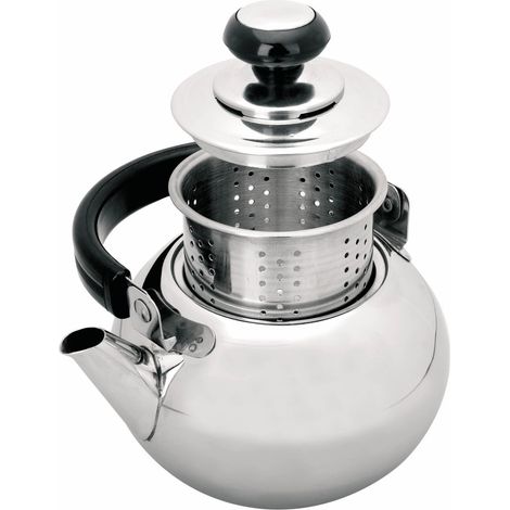 FPLUS cafetera pava inox c/filtro 0.80 lt. , Garantía: garantía de 10 años  hecho en Alemania
Material: acero inoxidable adecuado para todas las fuentes de calor, incluida la ind (1/3)