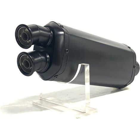 1 set Specifications: Black Color: As shown Material: Stainless steel Universal motorcycle 51mm exhaust (1/5)