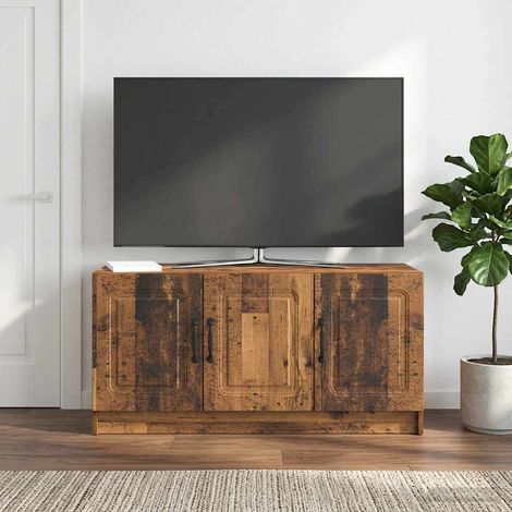 TV-Schränk Altholz 99 x 34,5 x 47 cm Holzwerkstoff (1/5)