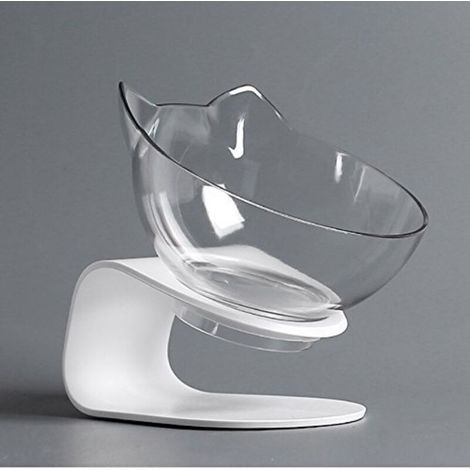 Comedero para gatos con soporte elevado: ideal para gatos y perros pequeños. (1/5)