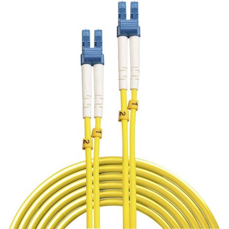 Câbles réseau et DAC LINDY Fibre optique Duplex LC LC OS2 5m (1/3)