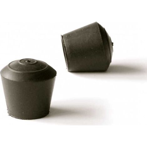- Embout caoutchouc enveloppant NOIR pour tube de diam. 16 mm - - Embout caoutchouc enveloppant NOIR pour tube de diam. 16 mm (1/2)