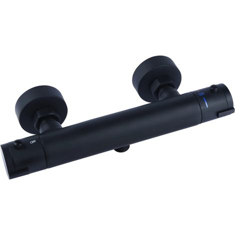Cornat Brausethermostat Noir round schwarz Brausethermostat (1/5)