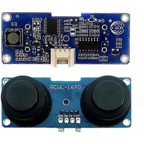 2 modules de télémétrie ultrasonique étanches RCWL-1670, portée de 2 à 400 cm, pour une utilisation sous l'eau. (1/5)