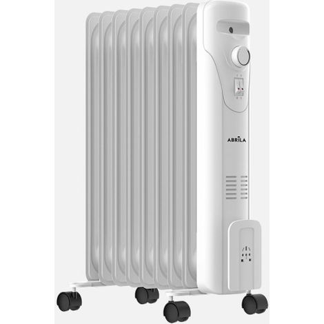 Radiador Aceite Duncan 2000w Blanco 3pot.termostato Regulable,antivuelco Prot.seguridad 60,5x41,5x24,5cm