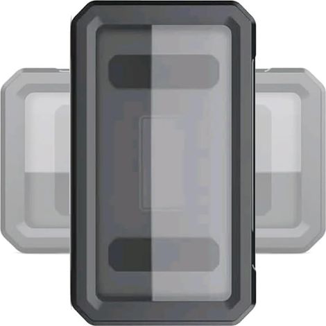 Support de téléphone de douche rotatif à 360° et angle de 145° étanche pour salle de bain - Compatible avec tous les modèles de téléphone (noir) (1/5)