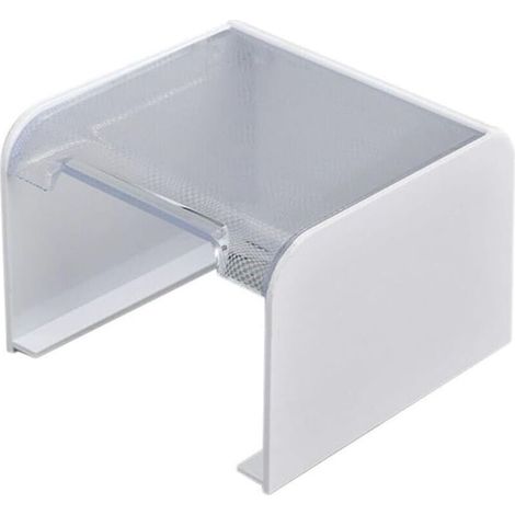 Housse de Pluie pour Prise Extérieure - Transparente Imperméable - Angle 90 Degrés - Boîte de Protection contre les Éclaboussures - 1 Pièce (1/4)