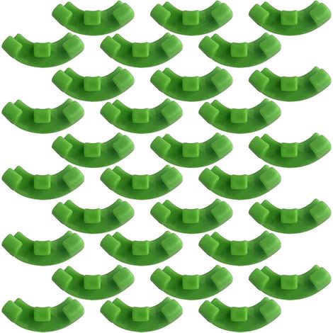 Cintreuse De Plantes - 30 Pièces - Angle 90 Degrés - Pour Tomates Arbres Fruitiers Fleurs Et Plantes En Pot - Vert (1/5)