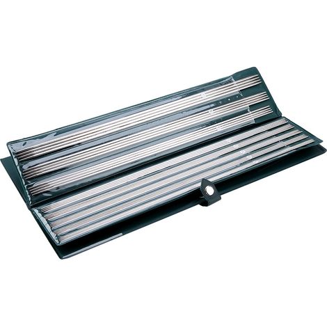 Set di 44 ferri da maglia dritti multi-misura da 25 cm/36 cm per la lavorazione a mano di maglioni (36 cm). (1/5)