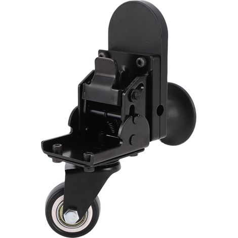 Roulette directionnelle pour caisse à outils roulante Packout, capacité 90 kg, en acier et caoutchouc, roue avant solide repliable (1/5)