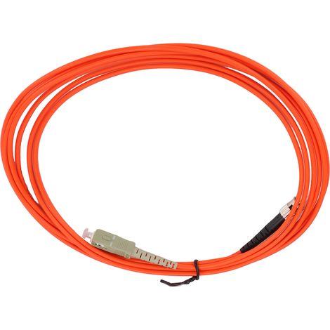 Cordon de brassage à fibre optique à faible perte d'insertion et à forte perte de retour, finition polie, en céramique (1/5)
