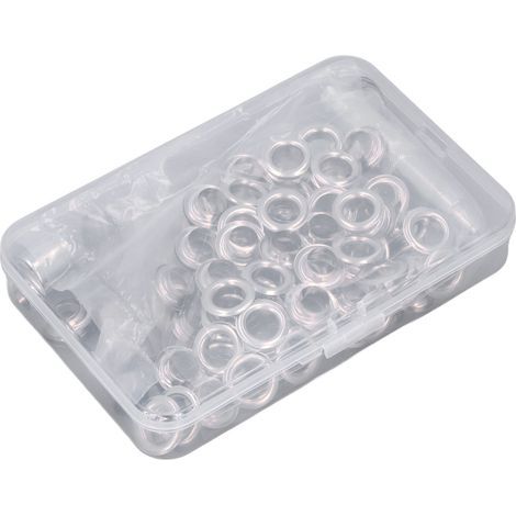100 Sets Kit Outil Œillet avec Outils d'Installation, Diamètre Intérieur 12MM pour Bouton Œillet et Boucle Toile (1/5)