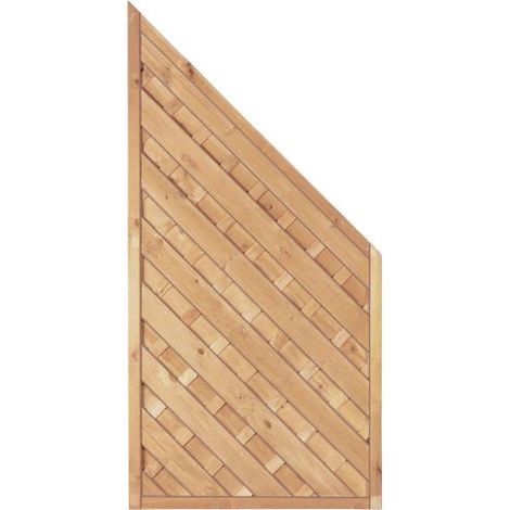 Maxi-Diagonal Ecke 90x180/90cm Rahmen 45/45 mm, kdi grün