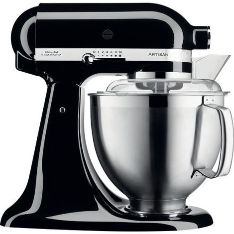 KitchenAid Artisan 5KSM185PSEOB Robot da cucina Nero 4,8L (1/2)