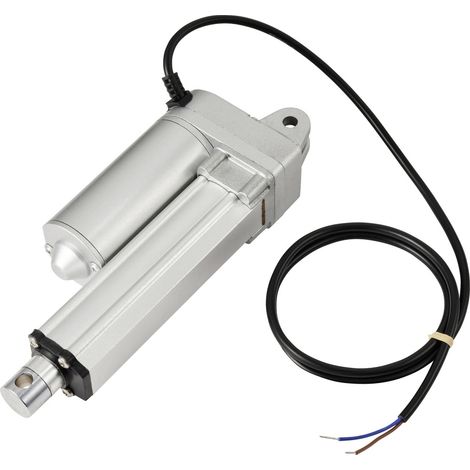 TRU COMPONENTS Elektrozylinder TC24-100-1000 TC-13492804 Hublänge 100 mm Schubkraft 1000 N 24 V/DC 1