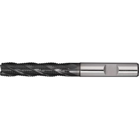 Fraise 3 tailles DIN 844 Type HR D.10mm HSS-Co PM ALCRONA Weldon Z.4 longue TECWERK (1/4)