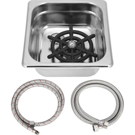 Nettoyeur de tasses automatique en acier inoxydable – Lavage haute pression multi-angle – Connecteur G1/2 pour bars et restaurants (1/5)