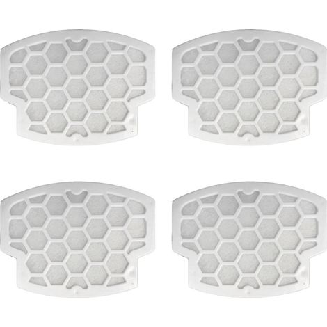Lot de 4 filtres à charbon actif de rechange pour fontaine à eau pour chat (1/4)