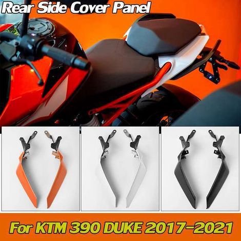 1 Paar Armlehnenabdeckungen für den Sozius der KTM DUKE 390 (Baujahre 2017–2021) (1/4)