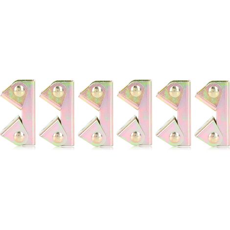6-teiliges Set magnetischer V-förmiger Schweißklemmen, verstellbares Edelstahl-Klemmsystem, Schweißhalterungs-Set (1/5)