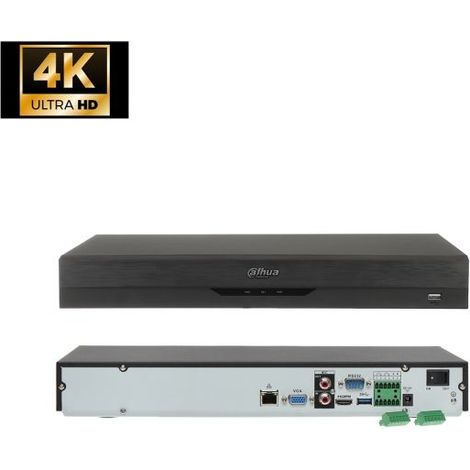 Dahua NVR videoregistratore IP 32 canali - 32MP - NVR5232-EI(4K) S