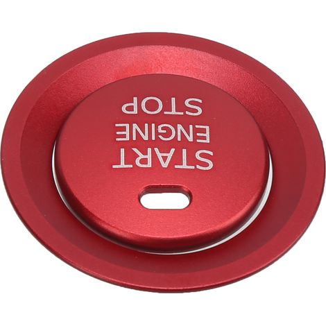 Roter Abdeckring für den Motorstart-/Stoppknopf für Hyundai Elantra 2015-2020 (1/5)