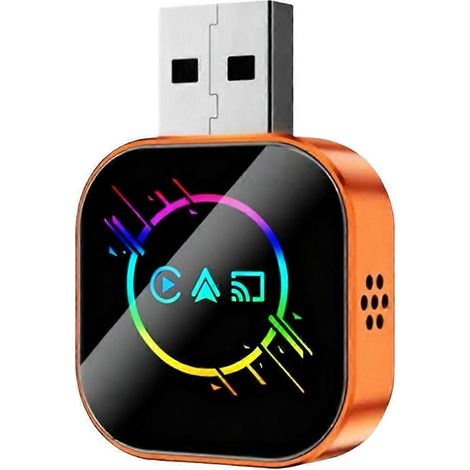 3-in-1 Wireless CarPlay Adapter Mirror Link CarPlay Android Auto Smart USB Dongle Plug & Play Kabelgebunden zu Wireless CarPlay (1/5)