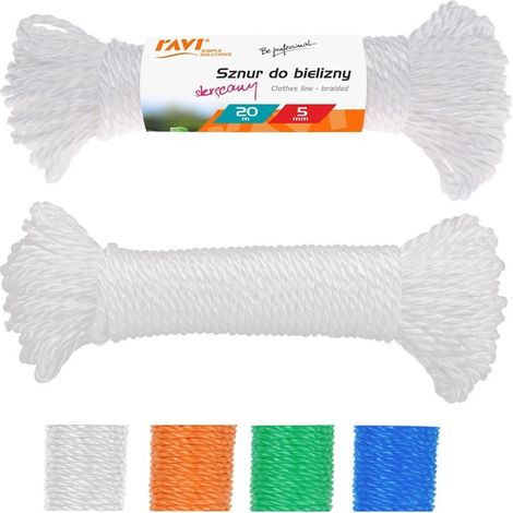 Stendibiancheria RAVI ritorto 5 mm 20 m