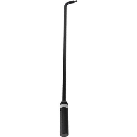 Outil de réglage de vis de ralenti de carburateur 16,34 po, tête coudée à 110°, en métal, universel pour VTT, UTV et motoneige (1/4)