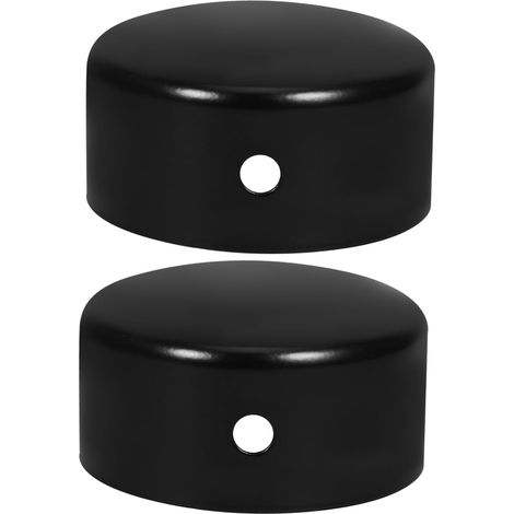 Embouts De Main Courante En Acier Inoxydable Capuchon De Protection Rond Pour Rampe D'Escalier Accessoires De Main Courante Pour Colonne Maillon De Chaîne Et Poteau De Clôture (1/5)