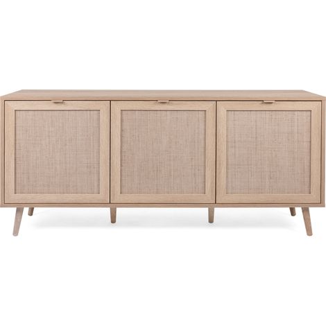 Sideboard 150 x 71 h cm helle Eiche - Agrigento (1/5)