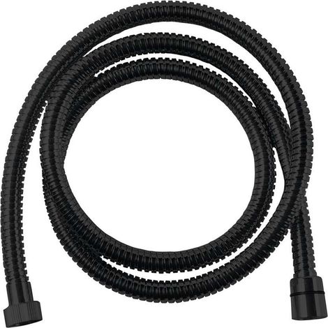 Sapho Powerflex - Manguera de ducha, 150 cm, negro mate FLEX150B (1/2)