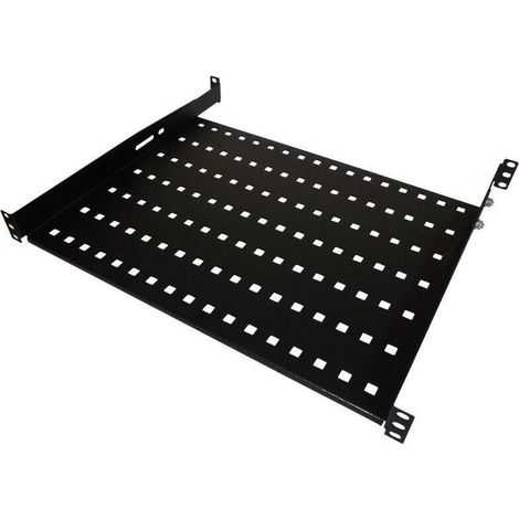 Alantec SA-P-19-1U-350-4-C-02 Estantería fija 19" 1U profundidad 350mm negro